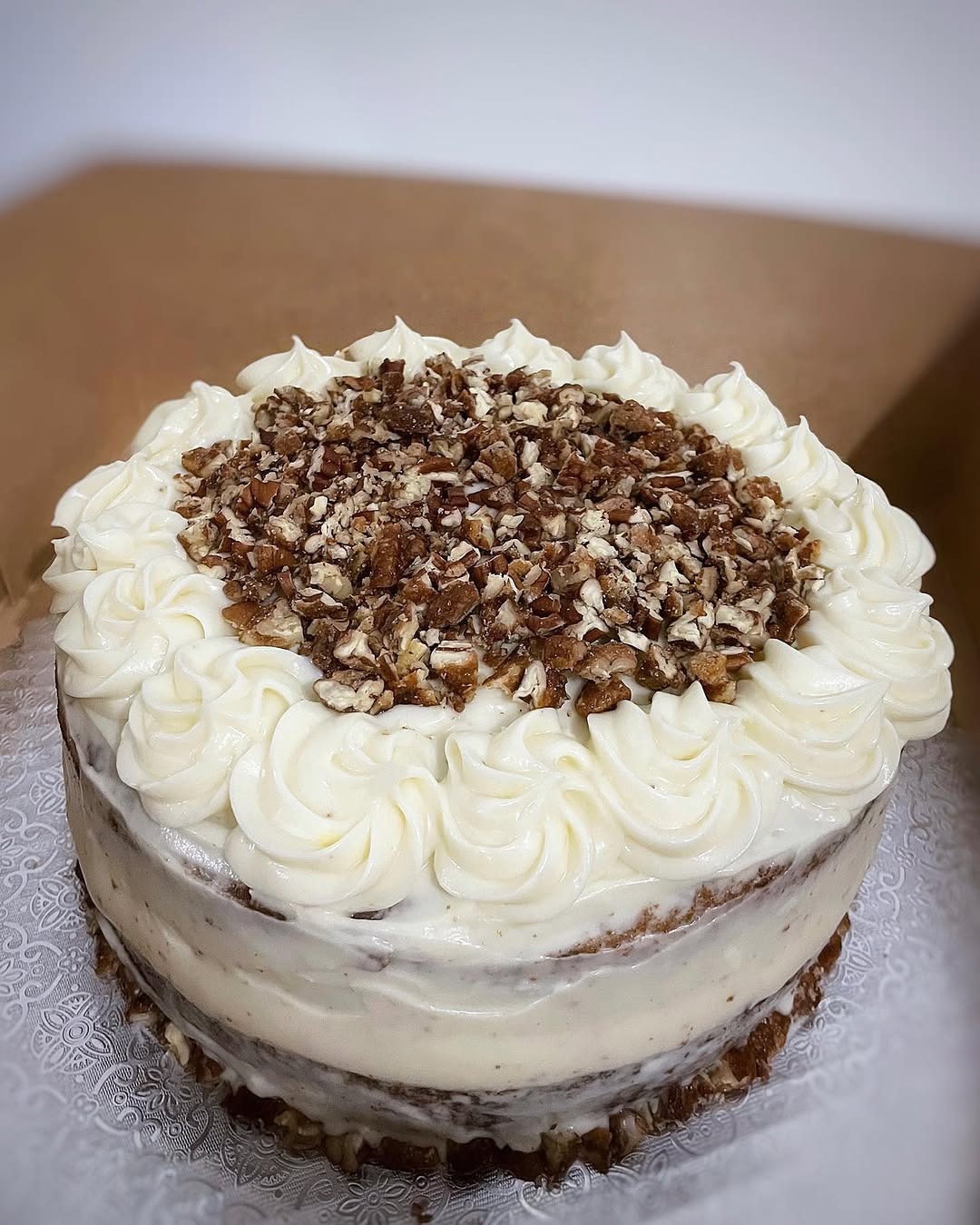 Carrot Cake con nueces