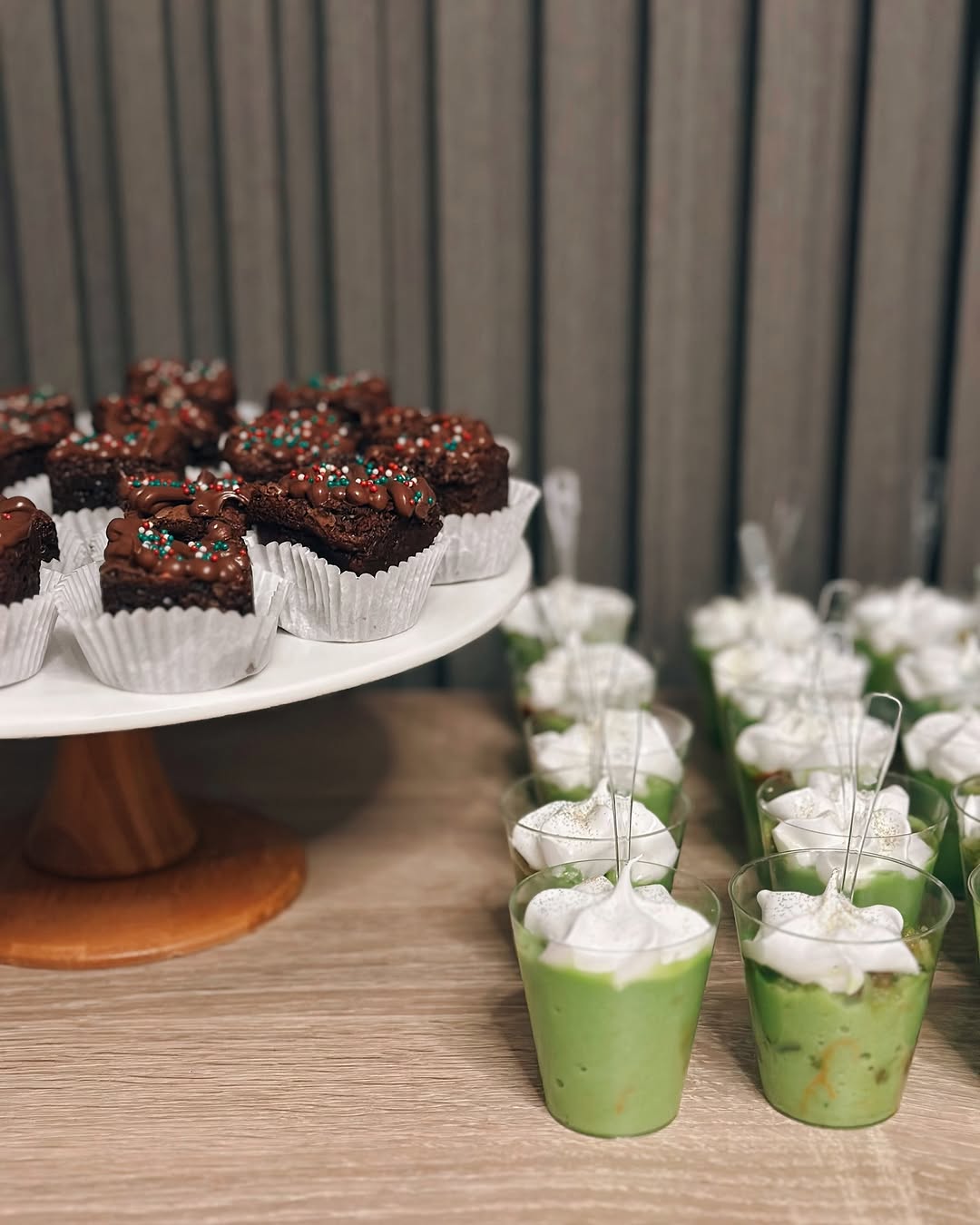 Brownies y postres variados